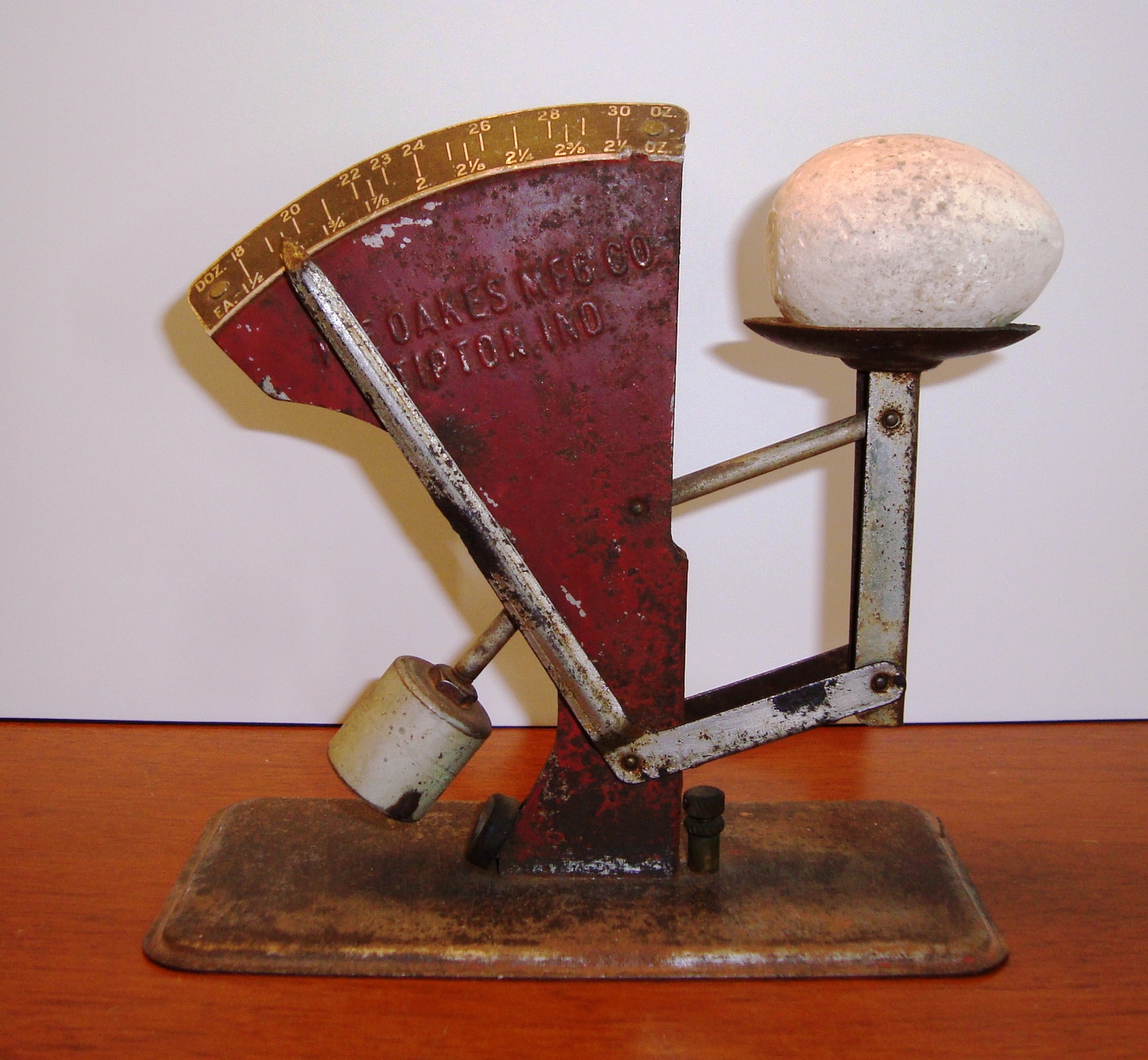 Egg scale, 1920s-30s
