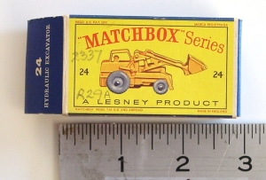 matchbox excavator